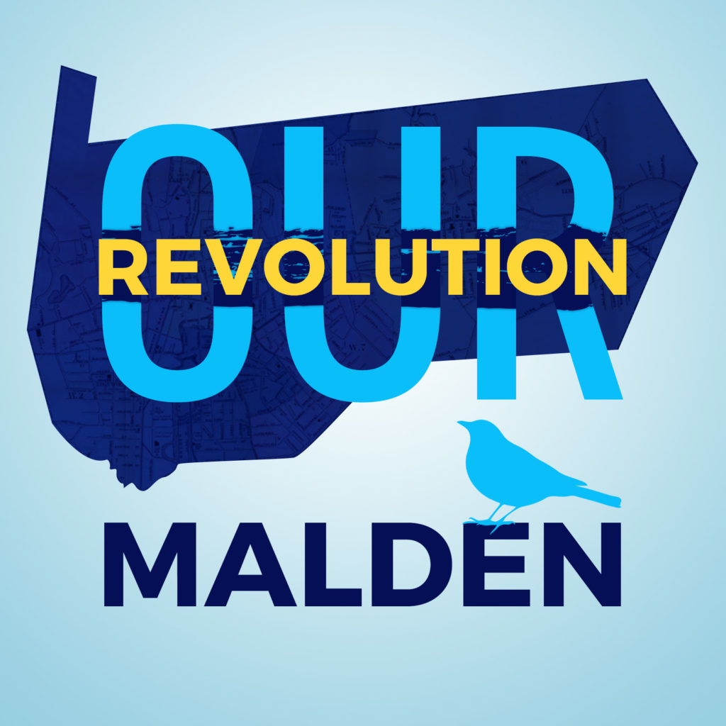 Logo for Our Revolution Malden