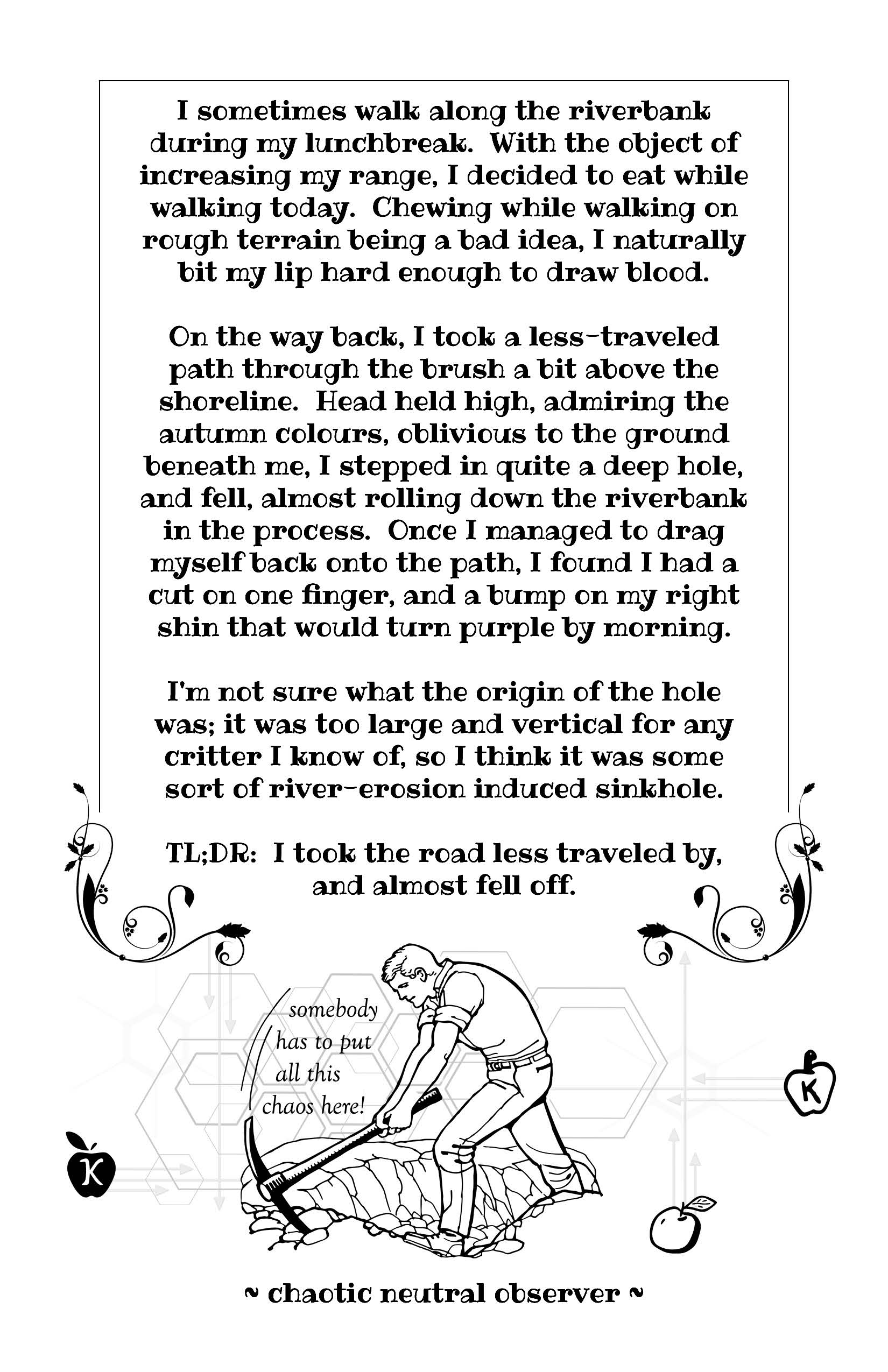 Sinkhole Q G Pennyworth